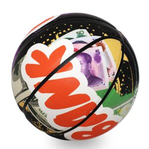 Custom Logo Basketball by Manufacturer 6 Official Size 7 Moisture-Absorbent Soft Composite Leather for Outdoor Indoor Play
