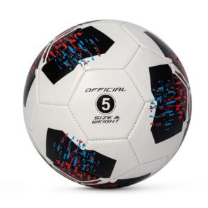 High Quality Custom Size 5 Soccer Football Ball Thermal Bonded PU Leather for Training and Match Direct from Manufacturer